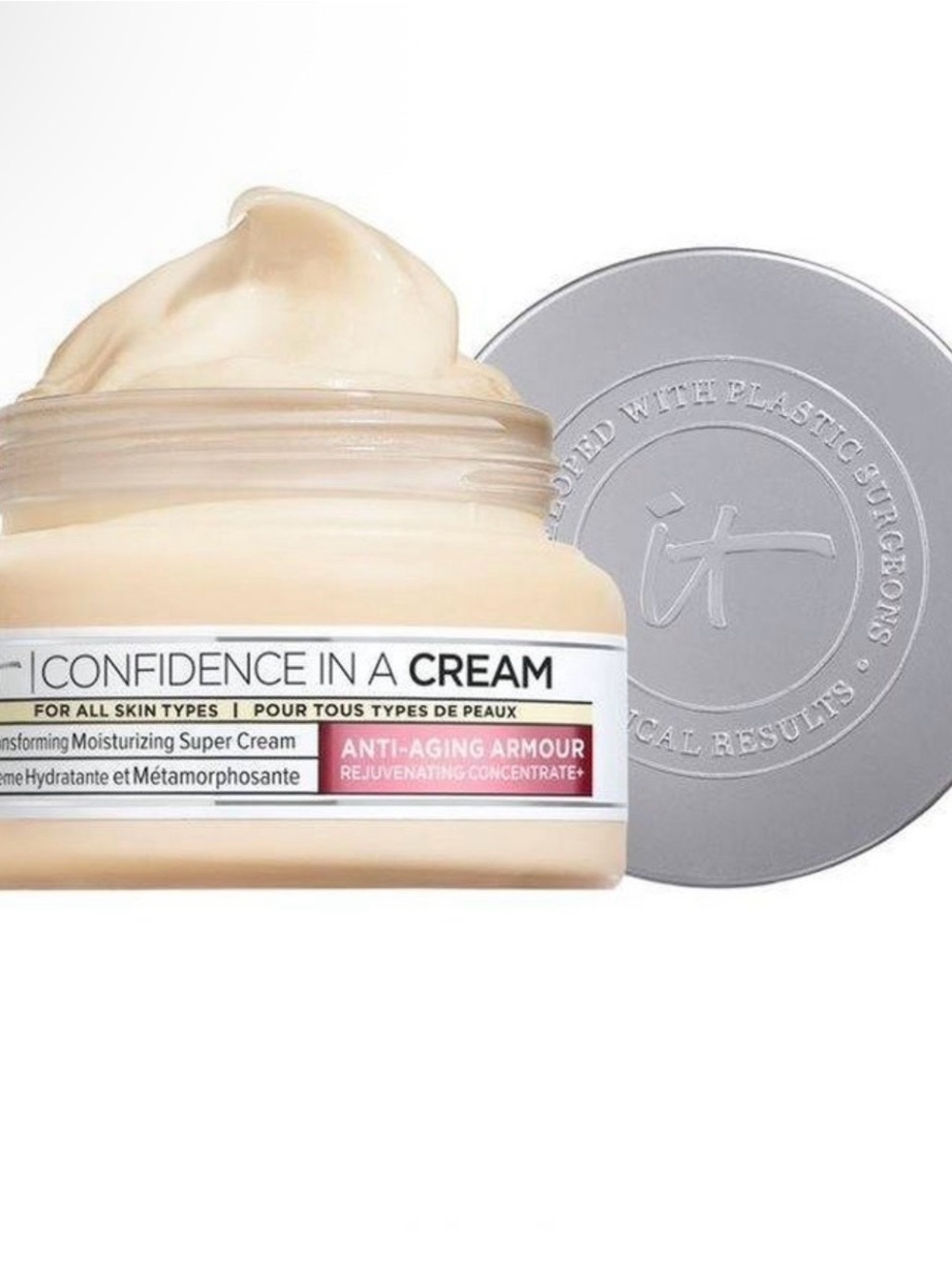 it cosmetics Confidence in a Cream Moisturizer - Cream & Silver